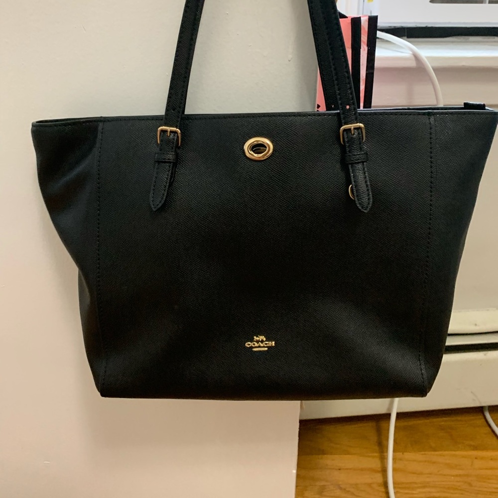 Coach Medium sized Black Tote